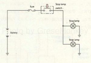 Figure 12: Stop lamp circuit